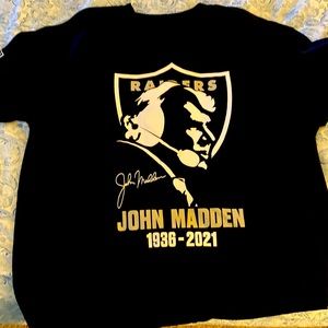 Black raiders shirts